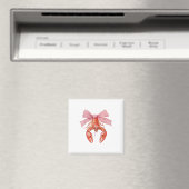 Crawfish Coquette Bow Crawfish Boil Lobster Cajun Magneet (Insitu (Vaatwasser))
