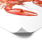 Crawfish Coquette Bow Crawfish Boil Lobster Cajun Poster (Hoek)