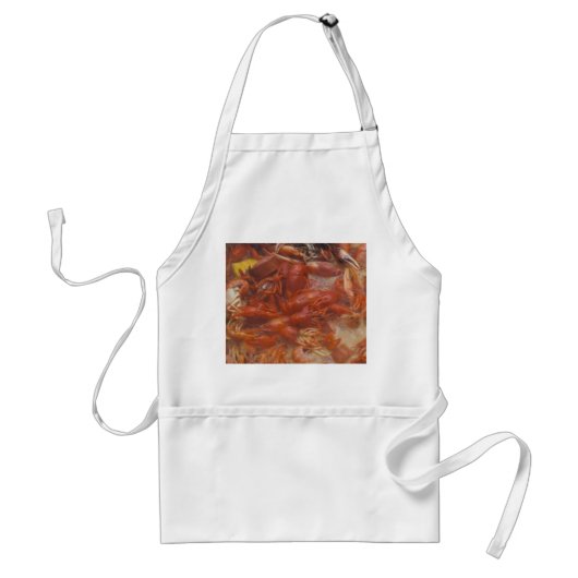 Crawfish Corn & Sausage Apron Standaard Schort (Voorkant)