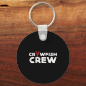 Crawfish Crew Funny Crayfish Cajun Matching Men Wo Sleutelhanger (Voorkant)