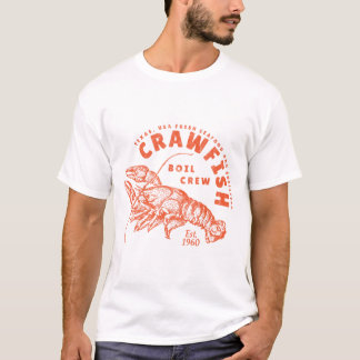 Crawfish Crew Funny Retro Texas Southern Seafood G T-shirt