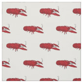 Crawfish Fabric Stof (Swatch)