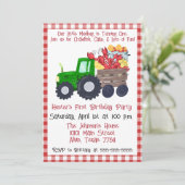 Crawfish First Birthday Party - Kind Crawfish Boil Kaart (Staand voorkant)