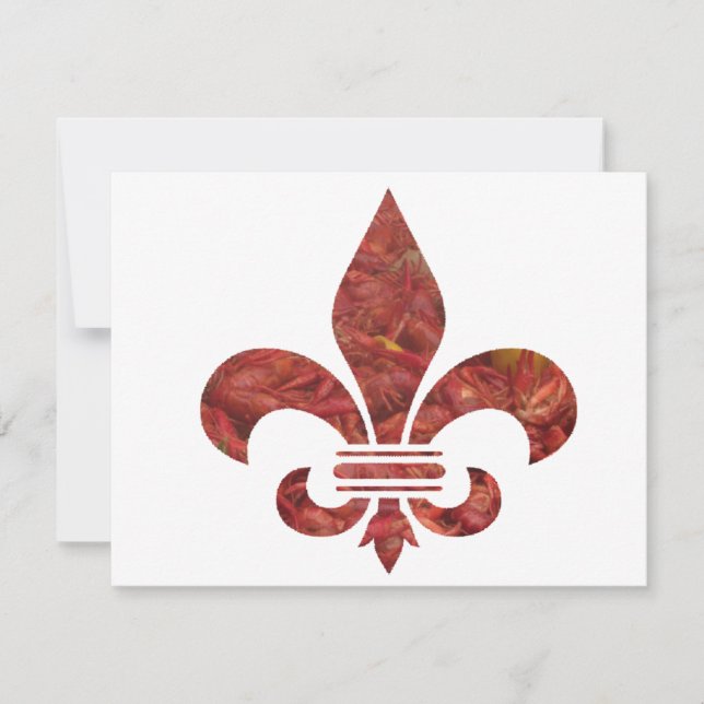Crawfish Fleu de Lis (Voorkant)