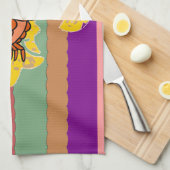 Crawfish Fleur De Lis Theedoek (Quarter Fold)