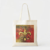 Crawfish Fleur De Lis Tote Bag (Voorkant)