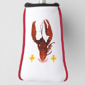 Crawfish Golf Head Hoesje Golfheadcover (Draai 90)