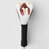 Crawfish Golf Head Hoesje Golfheadcover (Voorkant)