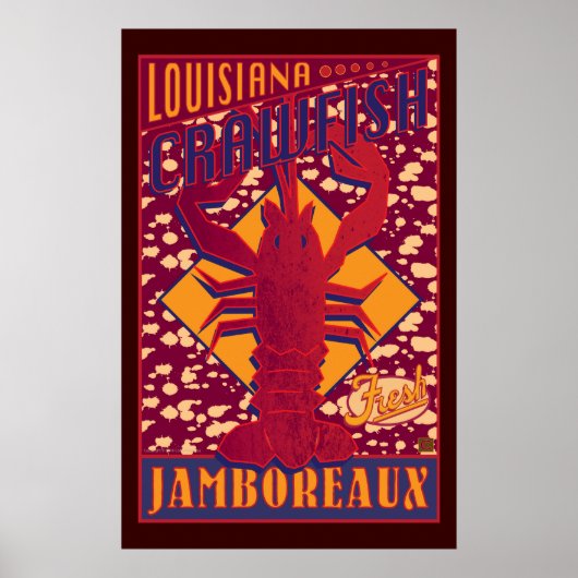 Crawfish Jamboreaux-Poster Poster (Voorkant)