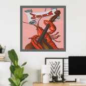 Crawfish Jazz Poster (Thuiskantoor)