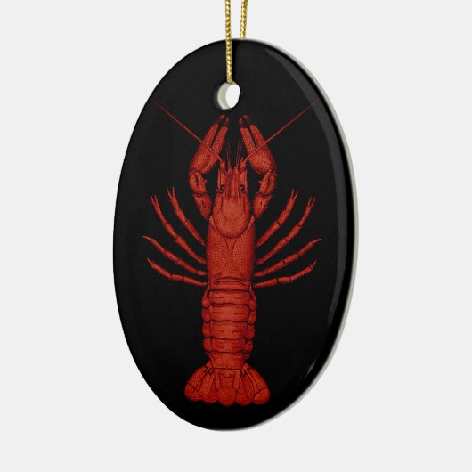 Crawfish Keramisch Ornament (Links)
