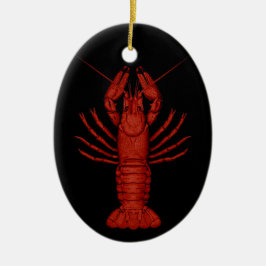 Crawfish Keramisch Ornament