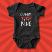 Crawfish King - Funny Crayfish Boil Romper