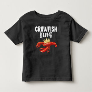 Crawfish King Zee Food Restaurant Lover Kinder Shirts