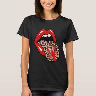 Crawfish Leopard Tounge Crawfish Boil Funny Lobste T-shirt