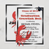 Crawfish/Lobster Boil Graduite Kaart (Voorkant / Achterkant)