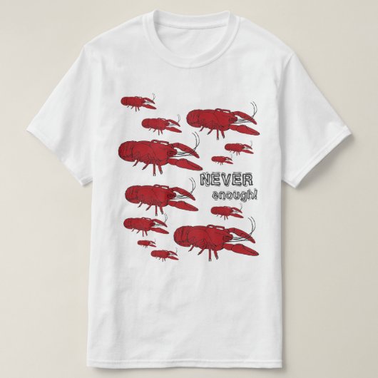 Crawfish Lover's T-Shirt (Design voorkant)
