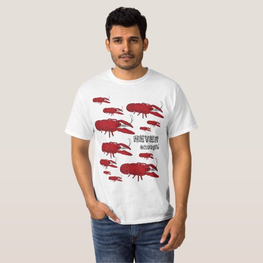 Crawfish Lover's T-Shirt (Voorkant volledig)