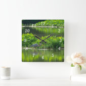 Crawfish Maaltijd Tijd Wandklok (Huis)