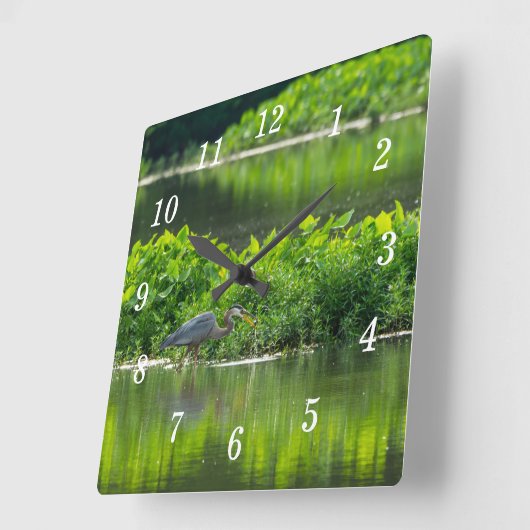 Crawfish Maaltijd Tijd Wandklok (Hoek)