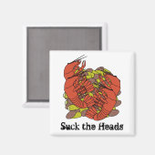 Crawfish Magnet (Voorkant / Achterkant)