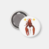 Crawfish Magnet (Voorkant / Achterkant)