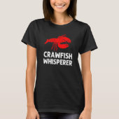 Crawfish Mannen Vrouwen Crayfish Eating T-shirt (Voorkant)