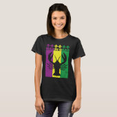 Crawfish Mardi Gras Retro Mudbug Carnival Parade M T-shirt (Voorkant volledig)