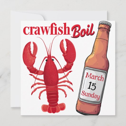 Crawfish Mudbugs and Beer Party (Voorkant)