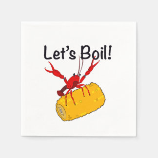 Crawfish Napkins Servet
