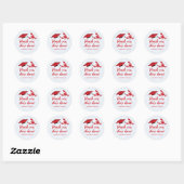 Crawfish & Pet Pinch Me She's Done Afstuderen Ronde Sticker (Vel)