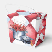 Crawfish & Petten: een gekookt Afstuderen Bedankdoosjes (Achterkant)