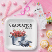 Crawfish & Petten: een gekookt Afstuderen Papieren Bordje (Feest)