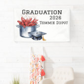 Crawfish & Petten: een gekookt Afstuderen Spandoek (Insitu)