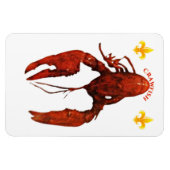 Crawfish Photo Magnet Magneet (Horizontaal)