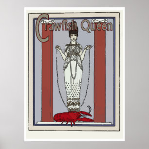 Crawfish Queen, voeg tekst toe Poster
