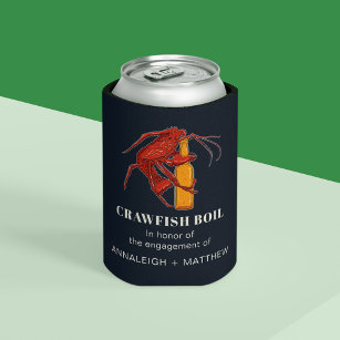 Crawfish Seafood Boil Engagement Party Blikjeskoeler