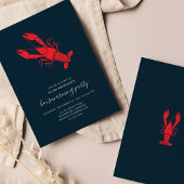 Crawfish Seafood Housewarming Aankondiging