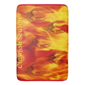 Crawfish Season Bath Mat (Voorkant Verticaal)