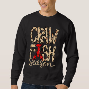Crawfish Season Beads Leopard Mardi Gras Carnaval Trui