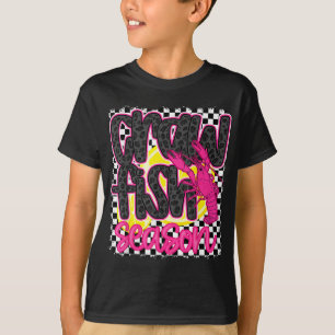 Crawfish Season Crawfish Boil Lobster Cajun Mannen T-shirt