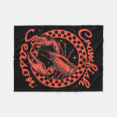 Crawfish Season Crawfish Boil Lobster Cajun Men Wo Fleece Deken (Voorkant (Horizontaal))