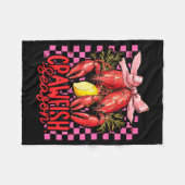 Crawfish Season Crawfish Boil Lobster Cajun Men Wo Fleece Deken (Voorkant (Horizontaal))