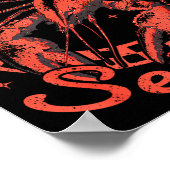 Crawfish Season Crawfish Boil Lobster Cajun Men Wo Poster (Hoek)