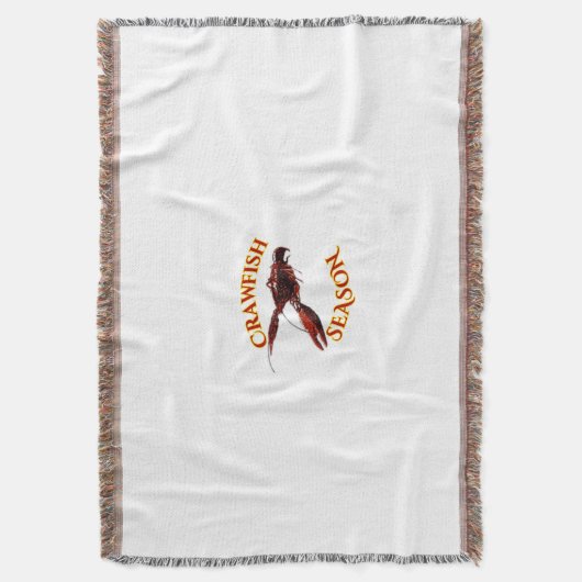 Crawfish Season Deken (Voorkant Verticaal)