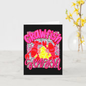 Crawfish Season Funny Tee For Men Women Kids  Kaart (Gele Bloem)
