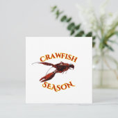 Crawfish Season Kaart (Staand voorkant)