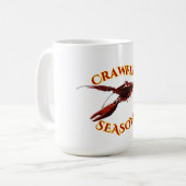 Crawfish Season Koffiemok (Voorkant links)
