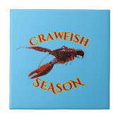 Crawfish Season Tegeltje (Voorkant)
