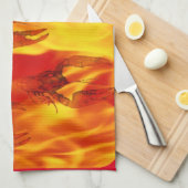 Crawfish Season Theedoek (Quarter Fold)